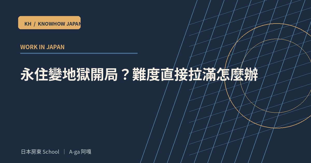 永住變地獄開局？難度直接拉滿怎麼辦